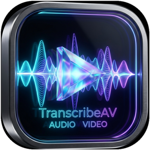 TranscribeAV - Subtitle Studio Logo